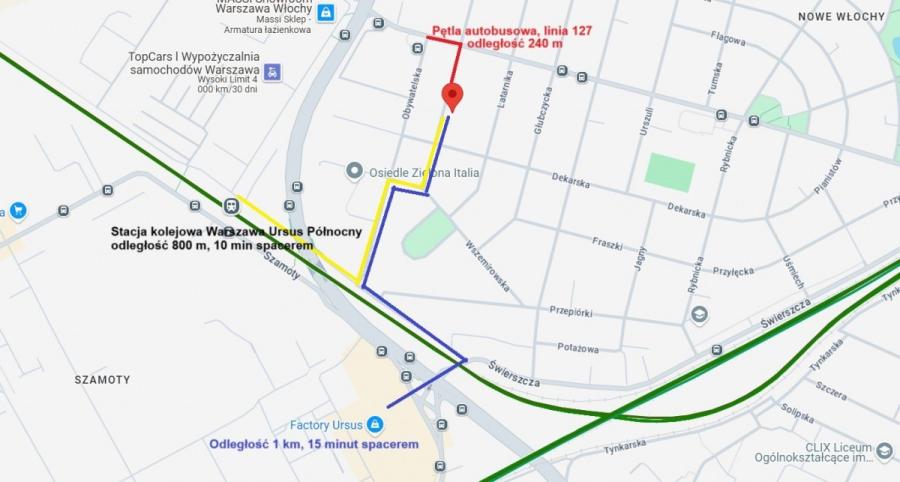 Warszawa Włochy, Józefa Ignacego Kraszewskiego